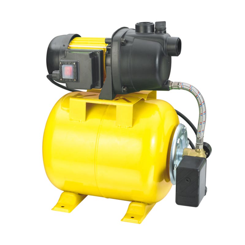 Ogrodowa pompa wspomagająca ze zbiornikiem ciśnieniowym