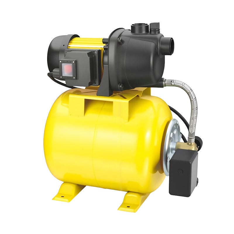 Elektryczna pompa strumieniowa do płytkiej studni ogrodowej ze zbiornikiem na wodę pod ciśnieniem
